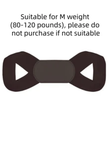 1pc, Outdoor Sports And Fitness Protective Gear, Daily Waist And Shoulder Protection For Men And Women, Back Pressure Invisible Shoulder Straps And Suspenders,Suitable For M Weight (80-120 Pounds), Please Do Not Purchase If Not Suitable - Multicolor - View 2