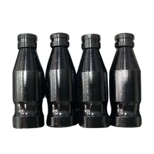 4件可樂瓶造型輪胎氣嘴蓋，通用摩托車氣嘴蓋，適用於所有自行車 - A - 查看 12