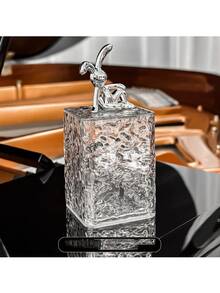 1PC Living Room Toothpick Box Advanced Sense Glacier Grain Household Dust Storage Box Toothpick Can Floss Can Cotton Swab Box Toothtip Holder - Multicolor - View 4