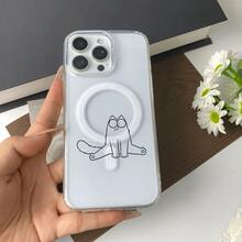 高透明アクリル製ソフトフォンケース、傷に強く、黄ばみ防止、レンズを完全に保護、Apple モデルと互換性あり、エッジを完全にカバーして指紋防止、シンプルで多用途なデザイン。 猫 漫画風 座るケース  11  17e 手机壳  17e 手机壳 家族、恋人、友人、そして子供たちへのプレゼントに最適です。  S22 Plus/12/13/17 Pro Max/S25 Edge/16/16e/11 Pro/15/ 13 pro/14 Plus/14 Pro/12 Pro/15 Plus/S23/13 Pro Max/11 Pro Max/17e/S22 Ultra/14/S25/17/S25 Ultra/16 Pro Max/S23 Ultra/16 Plus/S22/S23 FE/14 Pro Max/Apple  Air/S24/S24 FE/15 Pro Max/S24 Ultra/15 Pro/16 Pro/12 Pro Max/17 Pro - クリア - チェックする 27