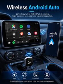 XF.Meraki 無線 CarPlay 轉接器,兼容 Apple CarPlay,輕鬆將有線 CarPlay 升級為無線,即時連接,自動重新連接,超迷你 CarPlay 轉換器,兼容 ,兼容內建 CarPlay 的車輛,汽車配件 - 互聯盒子 - 查看 6