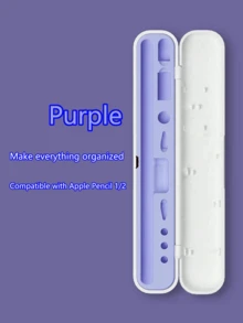 1pc Apple Pencil 1/2 Generation Protective Case, Stylus Tip Protector Adapter, Stylus Protective Cover, Anti-Drop Protective Case - Multicolor - View 10