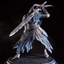 1pc Dark Souls Artorias Abyss Walker Knight Sword Statue Game Collectible Desktop Decor Anime Character Figurine Suitable For Friend Birthday Gift Computer Decoration Collectible Statue - Multicolor - View 5
