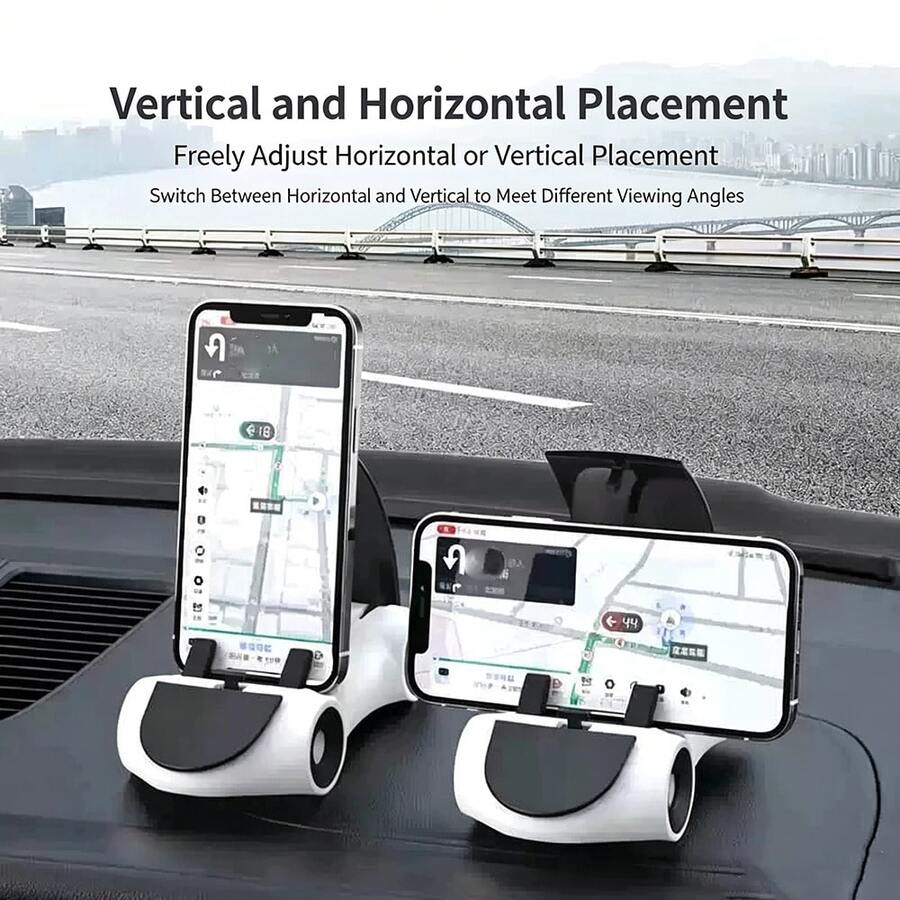 創意汽車模型造型手機支架，多功能通用車用導航支撐架，時尚車內手機固定配件 - 彩色 - 查看 1