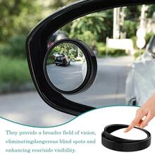 2pcs Blind Spot Mirrors, 2 Inch Round High Definition Convex 360° Wide Angle Side Mirrors With ABS Shell, Suitable For Cars, SUVs And Trucks - A - View 7
