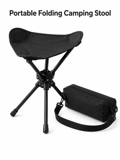 Ghế cắm trại gấp gọn xoay 360° kèm túi đựng, làm từ vải Oxford 600D và khung thép carbon, nhẹ và dễ gấp gọn, thích hợp cho cắm trại, câu cá, leo núi, dã ngoại, du lịch bụi, bãi biển, sân vườn, tiệc nướng BBQ, lễ hội, sự kiện thể thao, du lịch đường bộ và các hoạt động giải trí ngoài trời.