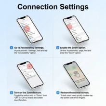 多功能戒指遙控器 無線翻頁控制器 便攜式相機快門 兼容 平板 Android 可充電翻頁 App，30mAh - 多色J6 - 查看 12
