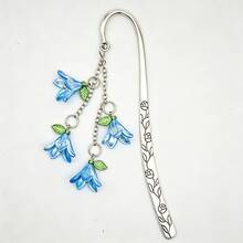 1pc Colorful Lily Of The Valley Bookmark, Acrylic Flower Bookmark Set, Artistic Gift - Lily Of the Valley - View 7