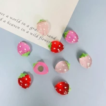 3/6/9 件精美草莓冰箱贴，可爱装饰磁铁，个性化冰箱贴，适用于厨房、办公室白板、储物柜和洗碗机、厨房装饰、家居装饰、派对礼品 - 彩色 - 查看 7