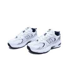 New Balance 530 MR530SG White Silver Navy Mesh Sneakers Retro Classic Casual Walking Shoes - 白色 - 查看 7