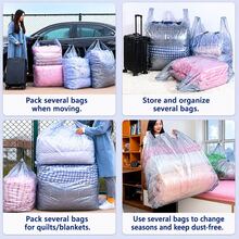Thickened Plastic Moving Packing Bag, Disposable Luggage Bag With Large Capacity, Sturdy And Durable, Suitable For Storing Quilts, Clothes, And Other Items - Multicolor - View 4