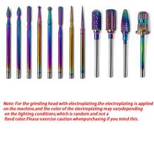 GANLAIX Professional Nail Care & Polishing Tool Kit, Includes 30pcs Nail Drill Bits + 3 Sets Sanding Bands, Complete Manicure & Pedicure Accessory Set With Zipper Storage Bag - Black - View 2