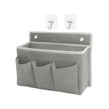 Tas Penyimpanan Gantung Dinding Kain Multi-Lapisan, Desain Berlapis Kapasitas Besar. Cocok untuk Sisi Tempat Tidur di Asrama, Dinding Kamar Tidur, Pintu Kamar Mandi, Dinding Dapur, dan Tempat Lainnya. Alat Penyimpanan Serbaguna untuk Penyewa dan Mahasiswa - MultiWarna - View 12