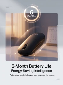 HP Lightweight Wireless Mouse With Convenient Battery Design And 2.4G Anti-Interference Transmission, Suitable For Long-Term Office And Mobile Office Use. M251SE - View 11