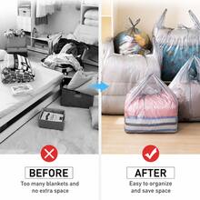 Thickened Plastic Moving Packing Bag, Disposable Luggage Bag With Large Capacity, Sturdy And Durable, Suitable For Storing Quilts, Clothes, And Other Items - Multicolor - View 5