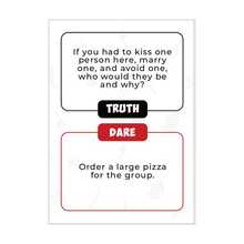 Truth Or Dare Is A Daring Party Game Filled With Unexpected Questions And Outrageous Challenges. The Game Includes 55 Cards, Making It Perfect For Date Nights Or Any Time You Want To Deepen Connections. It's Also An Excellent Choice For Valentine's Day And Christmas. - TRUTH OR DARE - View 4