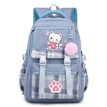 Capybara Cute Anti-Tumbling Backpack School Backpack Teen Backpack Laptop Backpack With Pom Pom Backpack Travel Backpack Casual, Back To School Gift Cute Cartoon Backpack - Lightweight With Adjustable Straps -Student Backpack Backpack School Bag,Back To School Supplies School Essentials Stationery Supplies Backpack - Multicolor - View 7