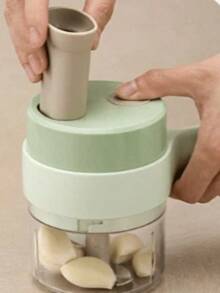 Cordless Rechargeable Electric Vegetable Food Processor And Chopper - A - View 6