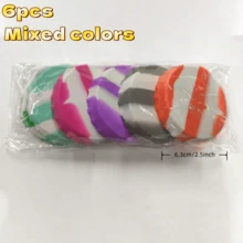 6pcs Soda Water Silicone Can Lids, Beverage Can Protective Covers, Soda Water Sealing Caps, Leak-Proof Lids, Suitable For Beer, Soda Water, Carbonated Drinks, Juice And More Beverages, Beverage Storage And Protection Device. - Multicolor - View 14