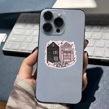 2 Houses My 2 Moods, Metaphor For Human Duality, Waterproof Vinyl Stickers - Durable Smooth Surface, Self-Adhesive Bumper Stickers, Suitable For Cars, Windows, Laptops, Trucks, Water Bottles - Multi-Purpose Durable Design, Car Stickers - Vinyl - View 4