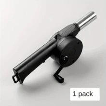 Soplador manual portátil, adecuado para barbacoas, camping e inicio de fuego - eficiente y fácil de usar, regalo de Navidad perfecto para estufas - soplador manual - Ver 4