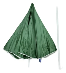Outdoor Parasol, Stand And Base - Green - View 3
