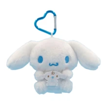 SANRIO 三麗鷗官方 Kitty/Cinnamoroll/Pochacco 毛絨吊飾掛飾，柔軟卡通鑰匙圈與包包精美配件，適合粉絲使用 - 彩色 - 查看 16