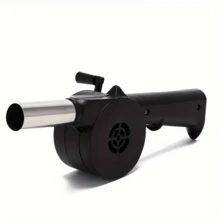 Soplador manual portátil, adecuado para barbacoas, camping e inicio de fuego - eficiente y fácil de usar, regalo de Navidad perfecto para estufas - soplador manual - Ver 7