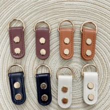 New Snap Button Hand-Woven Bag Accessories, Dual-Hole PU Belt Replacement Hook, Suitable For Wallet, Bag Making And Craft Gifts, Wallet Making, DIY Wallet Making - Multicolor - View 7