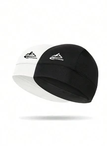 1pc Unisex Breathable Mesh Printed Cycling Cap/Headband, Outdoor Fishing Skiing Riding Hiking Sunscreen Headwear, Suitable For All Seasons - Multicolor - View 9