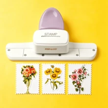 Potage Stamp Border Punch; Film Strips Making Punches; Decorative Edge Punch For Scrapbooking Paper Crafts - Stamp Lace Embossing Machine - View 2