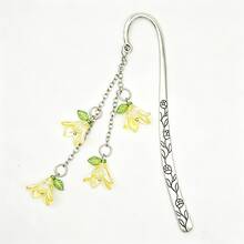 1pc Colorful Lily Of The Valley Bookmark, Acrylic Flower Bookmark Set, Artistic Gift - Lily Of the Valley - View 5