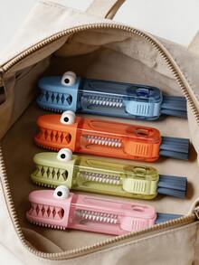 1/3pcs Mini All-In-One Crocodile Bottle Brush, Multi-Function Nipple And Crevice Cleaning Brush With Silicone Bristles, Detachable Soft Non-Scratch, Portable Travel Feeding Supplies, Suitable For Moms, Daycare And Home Use - Multiple Colors and Styles - View 6