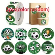 1 buah Stiker Grafiti Sepak Bola Bulat 1 Inci, Perlengkapan Kantor Acara Olahraga Piala Dunia, Hadiah Sekolah, Hadiah Guru, Stiker Buku Catatan, Stiker Perekat PVC untuk Botol Air, Casing Ponsel, dan Dekorasi DIY Laptop - A - View 10
