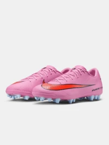 NIKE 新款 ZOOM VAPOR 16 ACADEMY AG Nike Assassin 16 足球鞋 FQ8364-600 - 玫紅色 - 查看 1