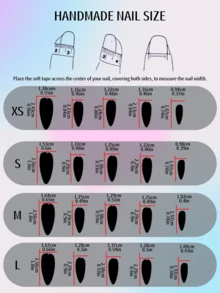 Handmade Press On Nails, 10Pcs Black & White 3D Cat Fake Nails With Kitty Face & Ears, Almond Acrylic Nails, Reusable False Nails For Cosplay/Kawaii Party - Black and White - View 5