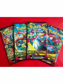 12 Gói / 120 Thẻ, Thẻ Pokemon TCG Phiên bản tiếng Anh chính thức ME01 Super Evolution Booster Pack & Elite Trainer Box - Nhiều màu - Xem 7