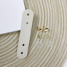 New Snap Button Hand-Woven Bag Accessories, Dual-Hole PU Belt Replacement Hook, Suitable For Wallet, Bag Making And Craft Gifts, Wallet Making, DIY Wallet Making - Multicolor - View 14