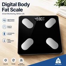 A High-Precision Electronic Scale For Home Use Made Of Glass, Featuring A Four-Point Sensor, Kilogram/Pound Unit Conversion, And Anti-Slip Design. - Pink - View 3