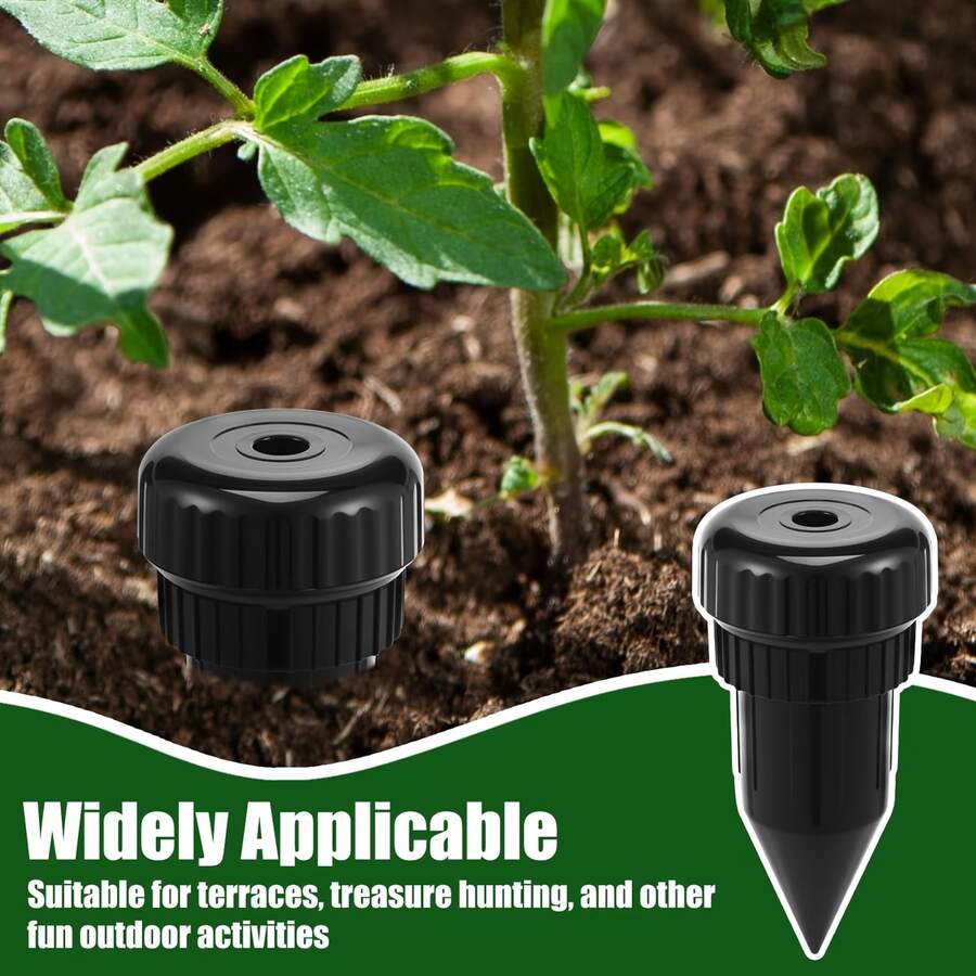 1pc Premium Realistic Invisible Key Hider, Practical Key Concealer, Realistic Key Hiding Sprayer Cone Cover Anti-Theft Storage, Suitable For Outdoor Garden Yard Lawn, Waterproof And Corrosion-Resistant, Easy To Insert Underground