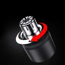 Nose, Ear, And Face Hair Trimmer/Epilator - Portable, Rechargeable Electric - Black - View 4