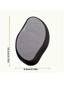 1件裝無痛水晶除毛器，可重複使用水晶腿部除毛裝置，防水無香料去角質工具，可讓手臂、腿部與背部光滑，消除刮毛的疼痛與化學刺激，小巧水滴形易抓握，男女皆適用 - 黑色 - 查看 3