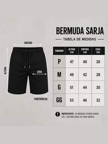 Bermuda Twill Shorts Men's High Quality Summer Men's Top - Blue - View 8
