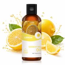 100ml & 30ml Hotel Lemon Essential Oil, Suitable For Aroma Diffuser, Candle Making, Car Fragrance, Luxury Hotel Fragrance Oil, Applicable For Car Diffuser, Home Or Outdoor Use, Can Be Used With Humidifier, Aroma Diffuser, Reed Diffuser - Lemon Essential Oil - View 1