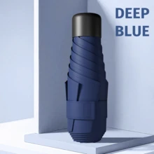 1pc Portable Umbrella, UV Protection Lightweight Folding Umbrella, Compact Travel Umbrella With Storage Bag, Lightweight Metal Ribs, UV Protection, Mini Design, Suitable For Sunny And Rainy Days, Multiple Colors Available, Compact Sun Protection Design With Metal Handle, Spring And Summer Choice, Bridesmaid Gift - D - View 15