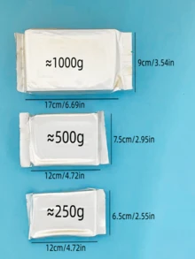 250 Grams, 500 Grams, 1000 Grams, Glazed White Clay, Material For Craft Sculptures, DIY Repair Materials, Broken Data Cable, Filler And Repair - Sculpting Clay - View 5
