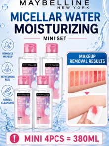 Desmaquillante Multi-Acción Maybelline (Tipo Hidratante), Muestra 95ml/Tamaño Completo 400ml, No Tensa, Suave Calmante Hidratante, Apto para Piel Sensible y Todos los Tipos de Piel - Desmaquillante multiefecto Maybelline (extra hidratante) - Ver 14