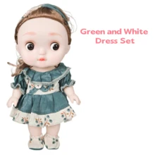 28cm PVC Puppe, handgenähte Kleidung, weiche Haptik, nicht plüschig - geeignet als Schreibtischdekoration oder Ausstellungsstück - machen Sie jeden Anlass besonders: Ostern, Weihnachten, Halloween, Geburtstag, Neujahr und Valentinstag - Coco Doll - Übersicht 21