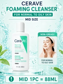 CeraVe Soothing Cleansing Foam Gel, 30/88/236ml, Oil Control & Skin Barrier Repair, Gentle Daily Cleanser, Suitable For Normal To Oily Skin - CeraVe Salicylic Acid Soothing Cleansing Foaming Gel - View 13