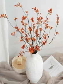 ZaiYe 1pc/2pcs, 39.37 Inch Artificial Red Lingonberry Branches, Holly Berry Branches Suitable For Autumn & Winter Decor, Chinese New Year, Easter, St. Patrick's Day, Weddings, Parties And Home Dining Table Centerpieces - Multicolor - View 8